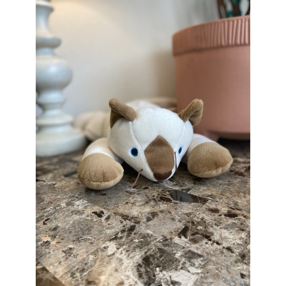 Ty Large jumbo Siamese Plush Meow Cat Without Ear Tag